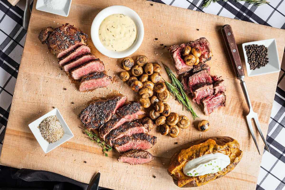Create a Steak Charcuterie Board for your Cocktail Party