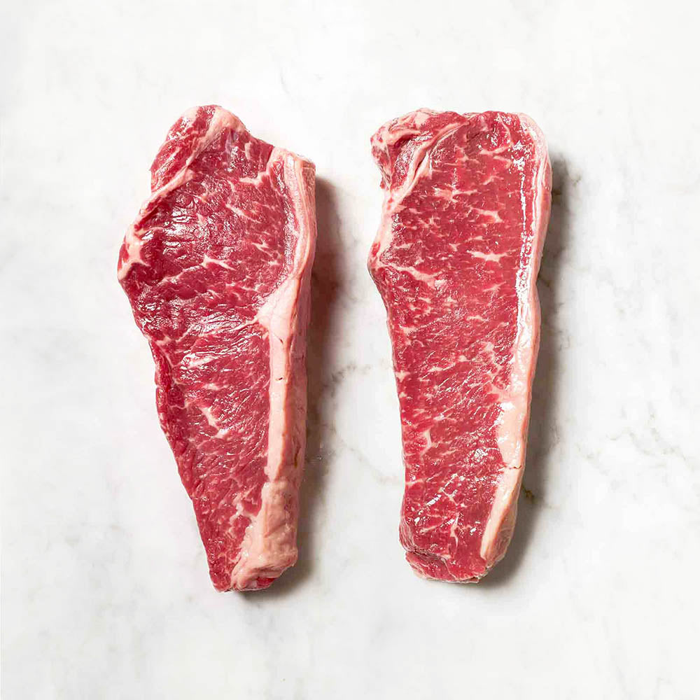 2 New York Strips