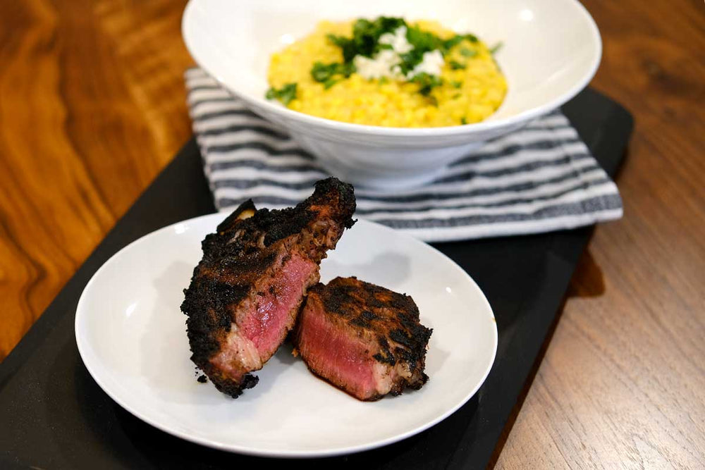 Steak Rub and Elote Corn