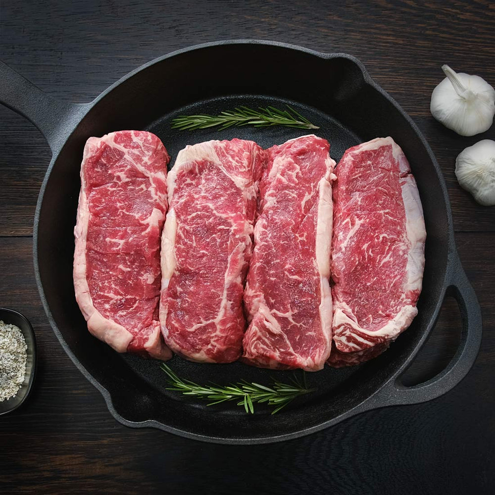 
                  
                    4 GGA New York Strips
                  
                